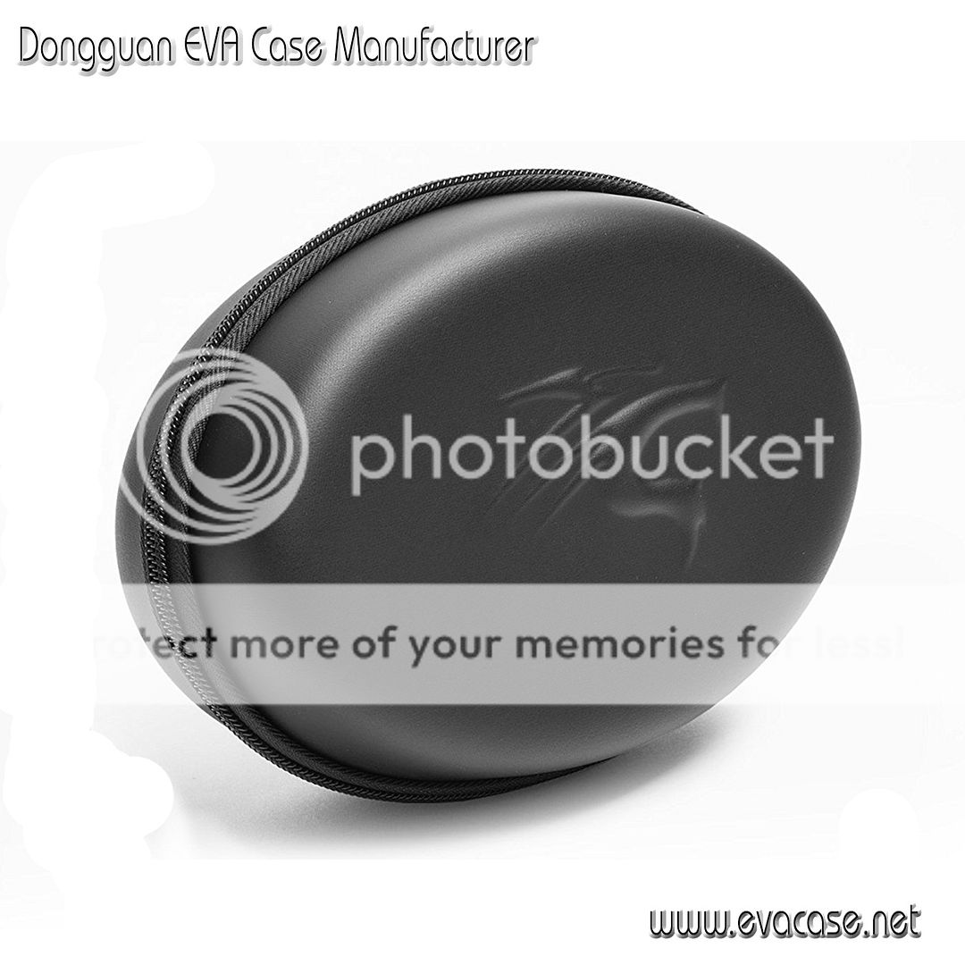 Hard EVA foldable headphone case Universal fitting large capacity